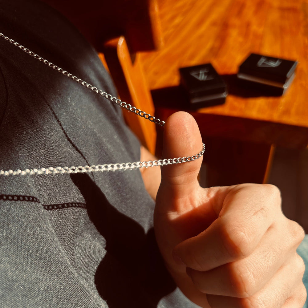 Colar Grumet Prata 2.7mm - VZ Joalheria