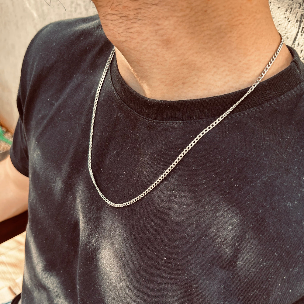 Colar Grumet Prata 2.7mm