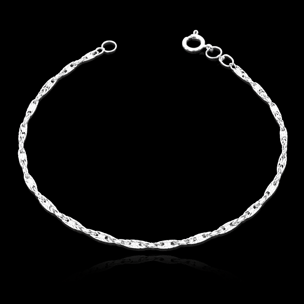 Pulseira Piastrine - Prata 925