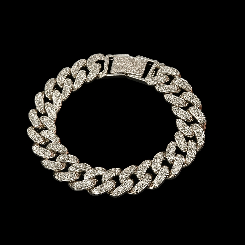Pulseira Chain Cravejada