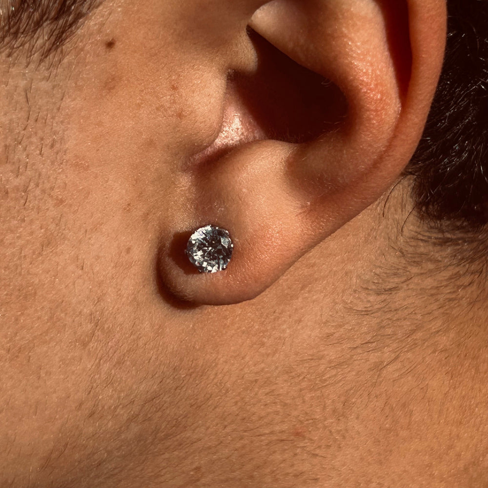 Brinco Pedra Zircônia