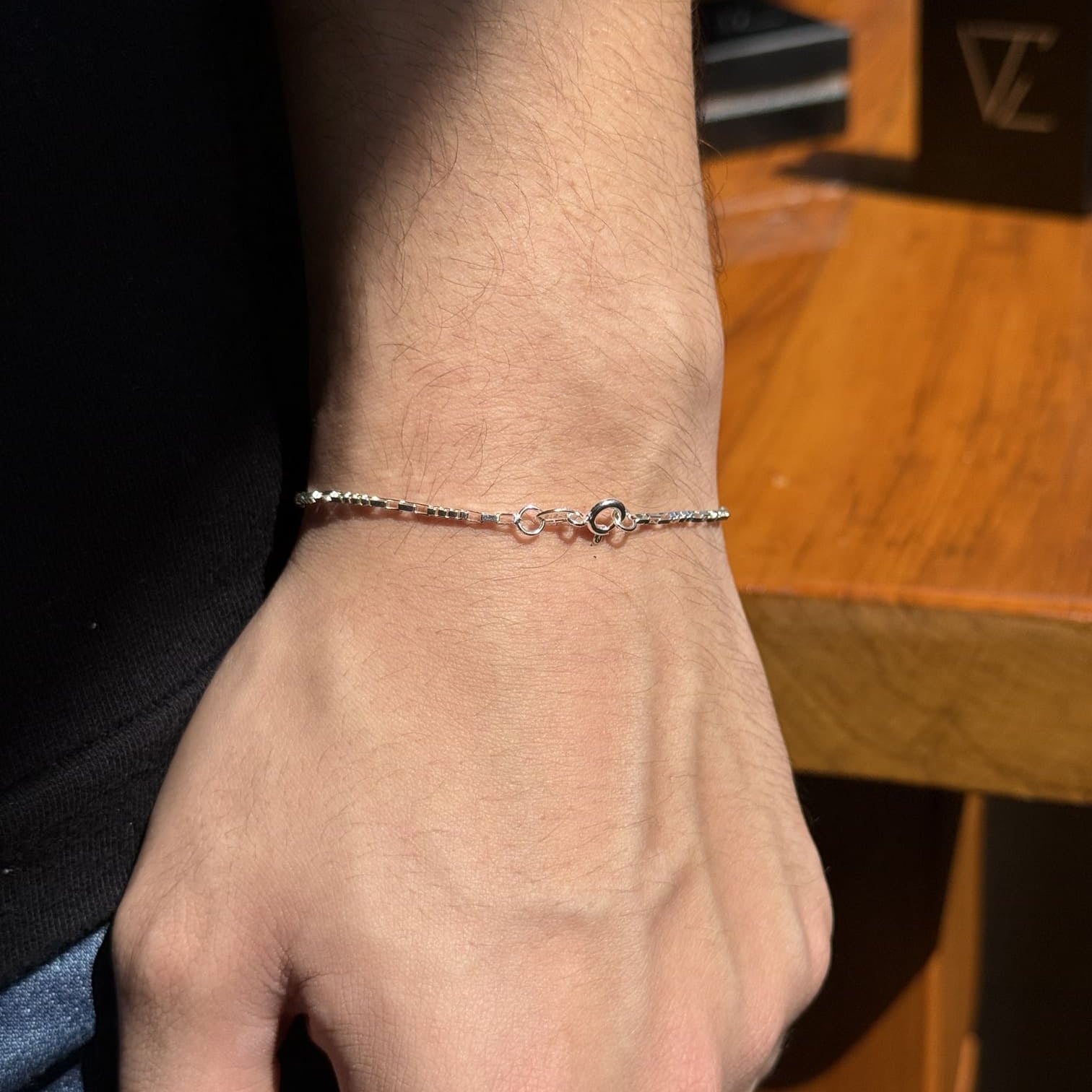 Pulseira Veneziana Tripla - Prata 925 - VZ Joalheria