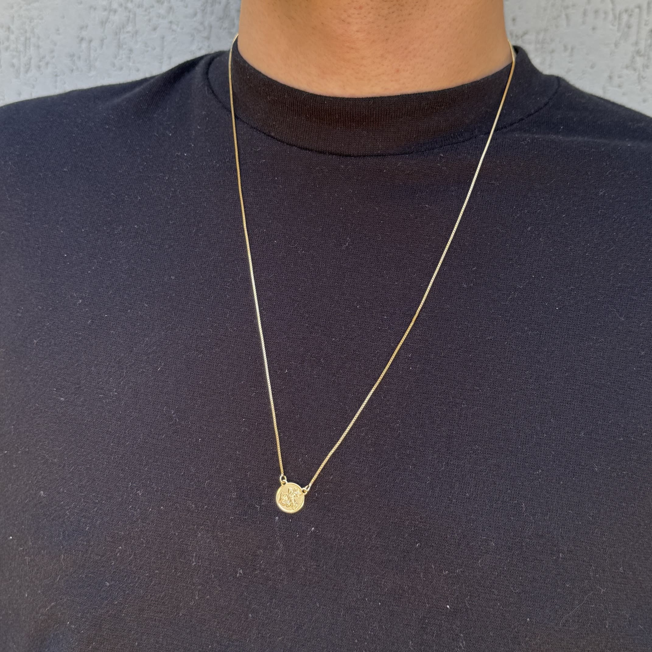 Escapulário Medalha de São Jorge - VZ Joalheria