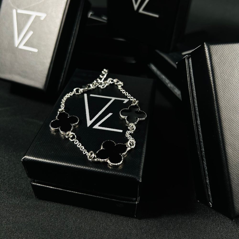 Pulseira Trevo Prata