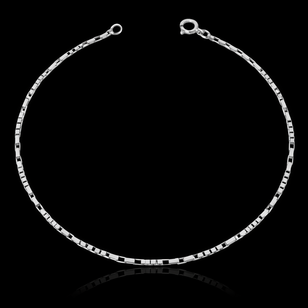 Pulseira Veneziana Tripla - Prata 925