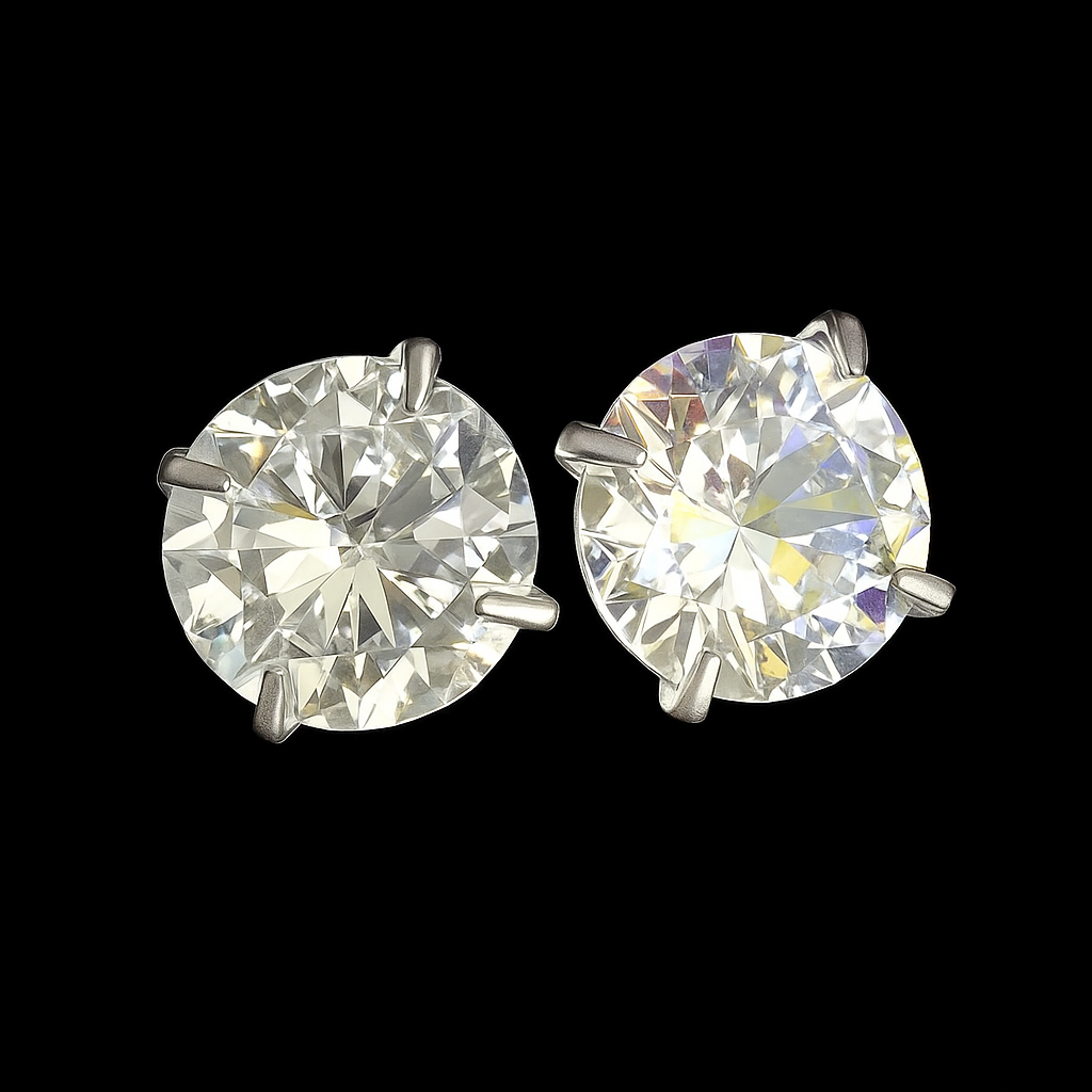 Brinco Pedra Zircônia