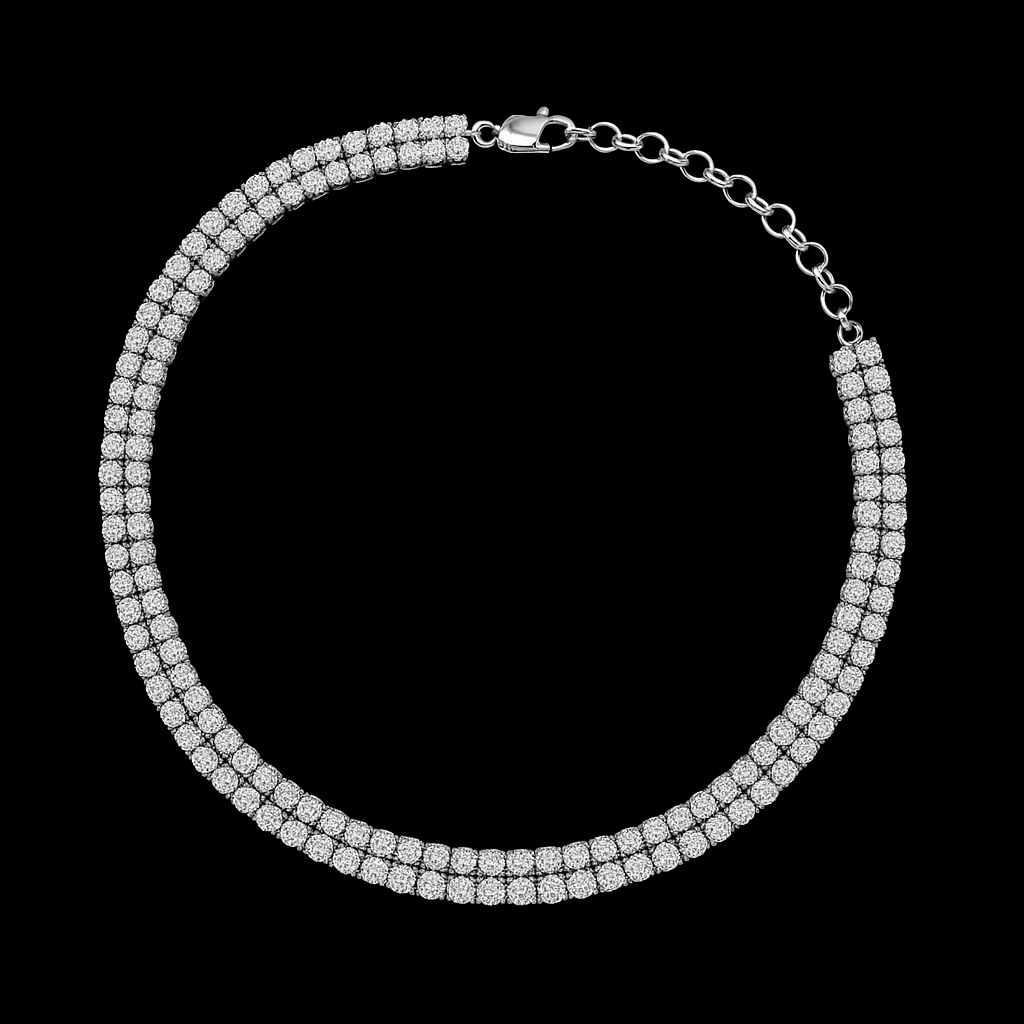 Colar Riviera Ice Duplo