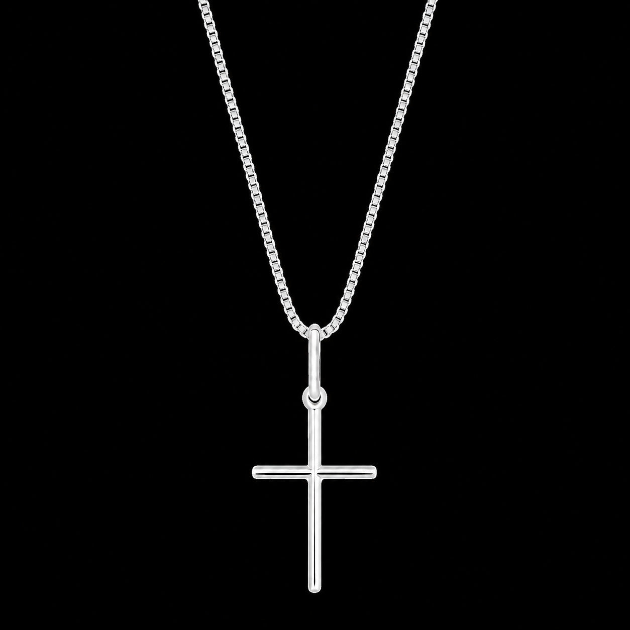 Colar Cruz Lisa Prata - Prata 925